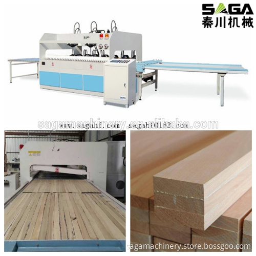SAGA Wood Board Making Machine For Edge Gluing With RF (SP20-SA Upgrade )